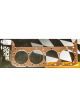 Sce Gaskets Cylinder Head Gasket Pro Copper 4.155 in Bore 0.062 in Com