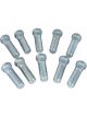 Strange Wheel Stud 7/16-20 in Thread 1.5 in Long 0.472 Knurl Steel Set