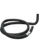 Vintage Air Hose 90 Degree 5/8 in ID Molded Rubber Black 5 ft Heater (99003)