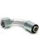 Vintage Air Fitting Hose End 90 Degree 5/8 in Hose Crimp to 10 AN Fema