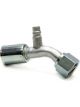 Vintage Air Fitting Hose End AC Refrigerant 45 Degree 10 AN Hose Cr