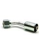 Vintage Air Fitting Hose End AC Refrigerant 45 Degree 8 AN Hose Cri