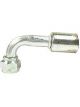 Vintage Air Fitting Hose End AC Refrigerant 90 Degree 10 AN Hose Cr