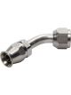 Vintage Air Fitting Hose End AC Refrigerant 45 Degree 6 AN Hose to