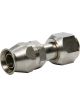 Vintage Air Fitting Hose End AC Refrigerant Straight 10 AN Hose to