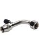 Vintage Air Fitting Hose End AC Refrigerant 90 Degree 10 AN Hose to