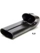 Vintage Air AC and Heat Duct Adapter 180 Degree Plastic Black Vinta