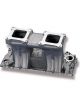Weiand Intake Manifold Hi-Ram Tunnel Ram Aluminium Natural Dual Square