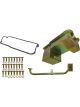 Weiand Engine Oil Pan Kit Fabricated Rear Sump 7 qt 6 in Deep Gasket