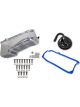 Weiand Engine Oil Pan Kit Rear Sump 4 qt 7-5/16 in Deep Hardware / G