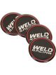 Weld Racing Logo Sticker Weld Logo 2 in Diameter Center Caps Set of 4