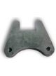 ARK Disc Brake Mounting Plate For 45mm Square Axle Steel Finish Bulk Pck