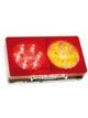 ARK LED Rectangular Lamp 12V/24V Right Side with Built In Number Plate