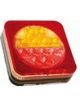 ARK LED Square Combination Lamp 12V/24V Right Side with Built In Number