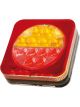 ARK LED Square Combination Lamp 12V Right Side w/ Licence Plate Lamp