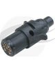 ARK 6 Pin Trailer Plug Small Round Plastic Plug With Magnet