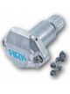 ARK 7 Pin Small Round Trailer Socket Metal