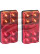Autolamps Pkt 2 LED Stop/Tail/Indicator Lamp 12V w/Reflector 40Cm Lead