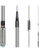 GME Antenna 86cm Elevated Feed Base, Spring & Black Whip Set (4.5Dbi
