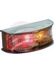 Hella Pack 4 LED Side Marker Red/Amber 9-33V 2.5M Lead Satin Housing