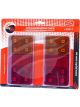 Jaylec Pack 2 LED Stop/Tail/Indicator Lamp 12V w/ Reflex Reflector 150 X