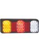 Autolamps LED Stop/Tail/Indicator/Revrse Lamp 12/24V w/ Reflector Grey