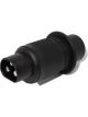 Cobo 3 Pin Small Round Plastic Plug 12/24V 2X 25Amp 1X 5Amp
