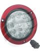 Autolamps LED Round Reverse Lamp 12V With Reflex Flange 26cm Lead