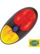 Hella LED Red/Amber Side Marker Lamp 9-33V Surface Mount 2.5M Cable Clear
