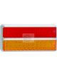Autolamps LED Stop/Tail/Indicator Lamp 12/24V w/ Chrome 200X92mm Pack