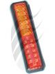 Autolamps Lamp Stop Tail Indicator LED w/ Black Bkt 200 X 50mm 40Cm W