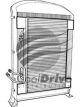 VintageAir Alloy Pipe 8 Side Exit 32-'37 Ford 35045-Vfg