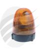 Hella Rotafix Amber Rotating Beacon 24V 3 Bolt Mount Halogen Globe Not
