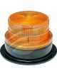 Hella Amber Strobe Beacon 12V 3 Bolt Mount