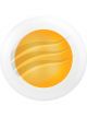 Hella Round LED Courtesy Lamp 12V Yellow Illumination Flush Mount