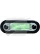 Hella Wide Rim LED Courtesy Lamp Green 10-33V Clear Lens