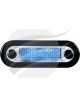 Hella Wide Rim LED Courtesy Lamp Blue 10-33V Clear Lens