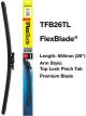 Tridon Wiper Tridon FlexBlade Top Lock Pinch Tab 650mm 26In