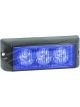 Autolamps Blue 3 Module LED Emergency Lamp 12/24V Black 19cm Lead 2
