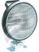 Hella Halogen Work Lamp Wide Spread Beam 12/24V W/Push/Pull Switch