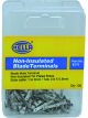 Hella Pack 100 Male Blade Terminal 2.8mm Non Insulated