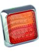 Autolamps LED Stop/Tail/Indicator Lamp 12/24V 40cm Cable Chrome Pack