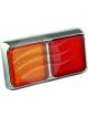 Autolamps LED Stop/Tail/Indicator Lamp 12V w/ 72 Led's Chrome Bulk Pack