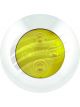 Autolamps LED Courtesy Lamp Yellow Illum 12V 75mm Round 40cm Cable White