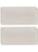 Autolamps Pkt 2 White Reflector Self Adhesive 70mm X 30mm X 6M