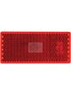 Autolamps Pkt 100 Red Reflex Reflector Self Adhesive 70mm X 30mm X6mm