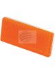 Autolamps Pkt 2 Amber Reflector Self Adhesive 70mmx30mmx6mm