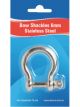 ARK Bow Shackle 10mm Stainless Steel Blister Pack