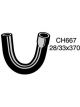 Mackay Radiator Lower Hose Land Rover Series 2A 88 2.3L I4