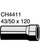 Mackay Radiator Lower Hose Jaguar E Type Series 1 4.2L I6